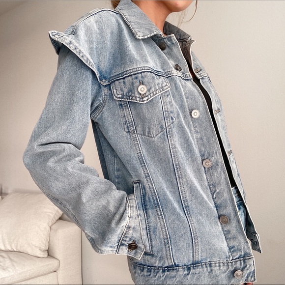 Lulus denim jacket - Picture 3 of 9